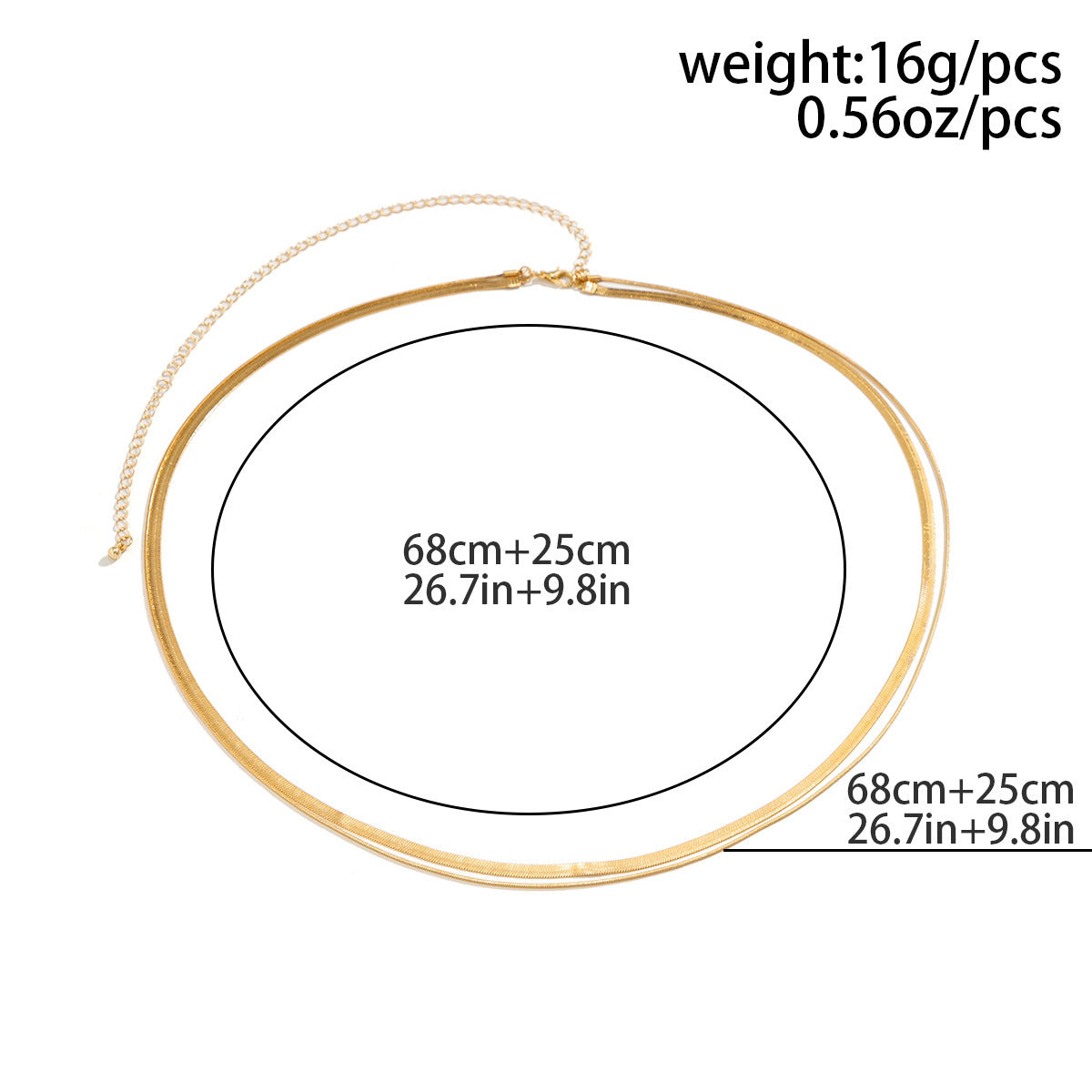 Multi-layer Sexy Snake Bone Tassel Five-pointed Star Waist Chain