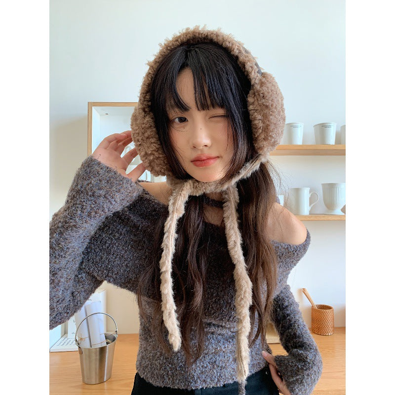 Womens Fleece Ear Warmers For Autumn And Winter Outdoor Cycling To Keep Ears Warm