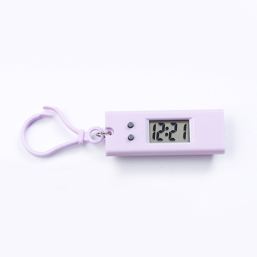 Cartoon Mini Digital Watch Keychain For Students