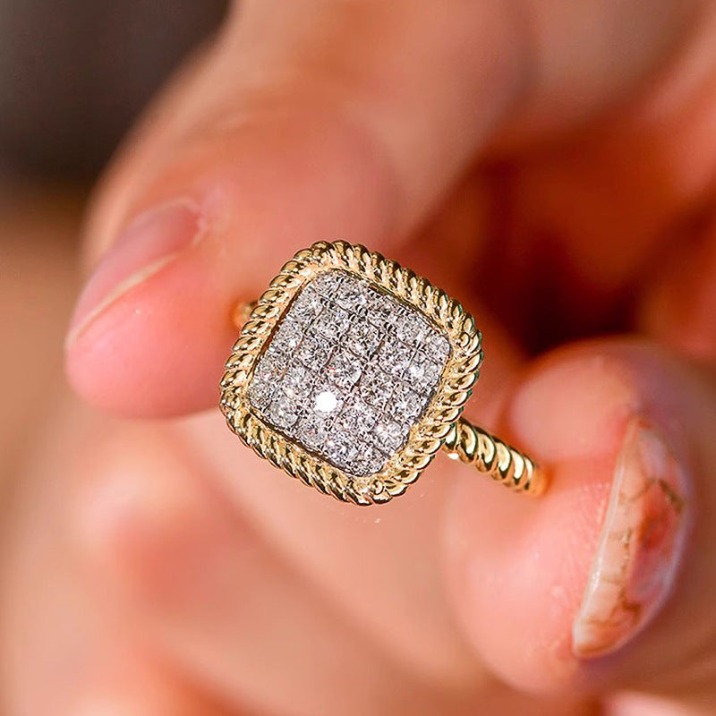 Womens Stylish And Elegant French Style Ring