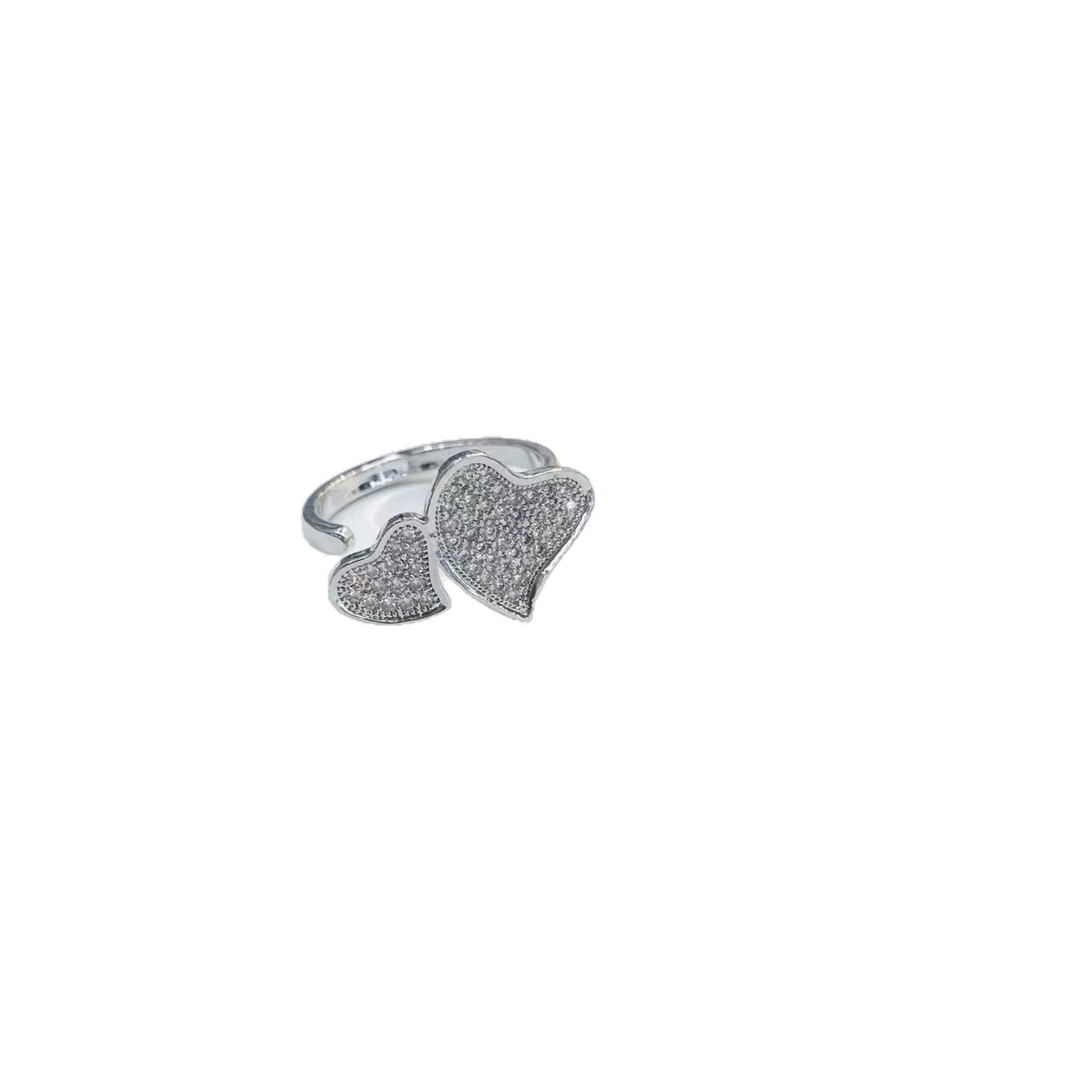 Stylish And Elegant Heart-shaped Ring For Women