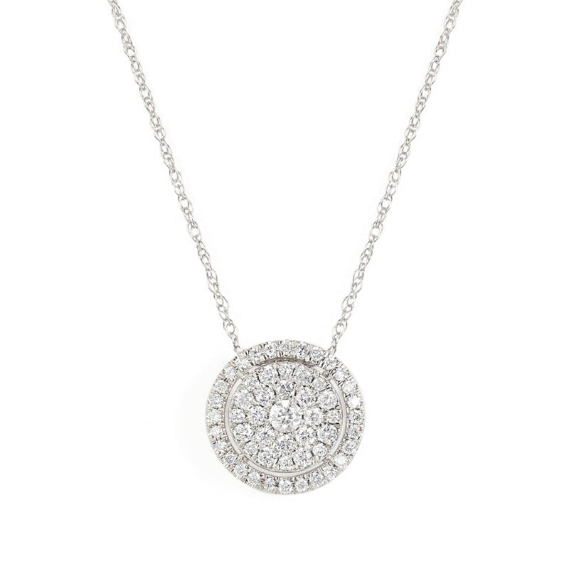 Fashion Collarbone Chain With A Starry Sky Pendant Necklace