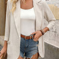 Elegant Light Gray Blazer Light Gray Elegant Blazer Matching