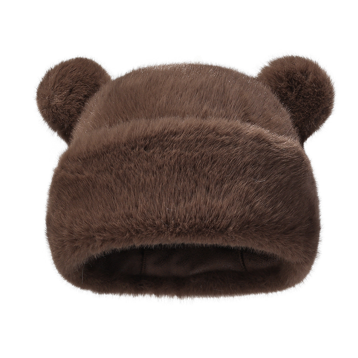 High-Imitation Mink-Fur Earflap Bucket Hat For Warmth And Coziness