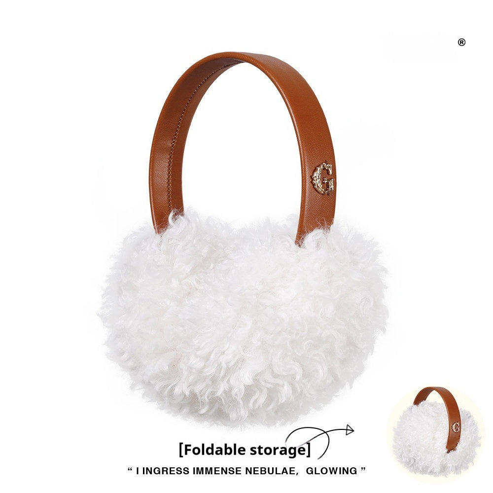 Womens Plush Warm Ear Muffs To Help Prevent Frostbite