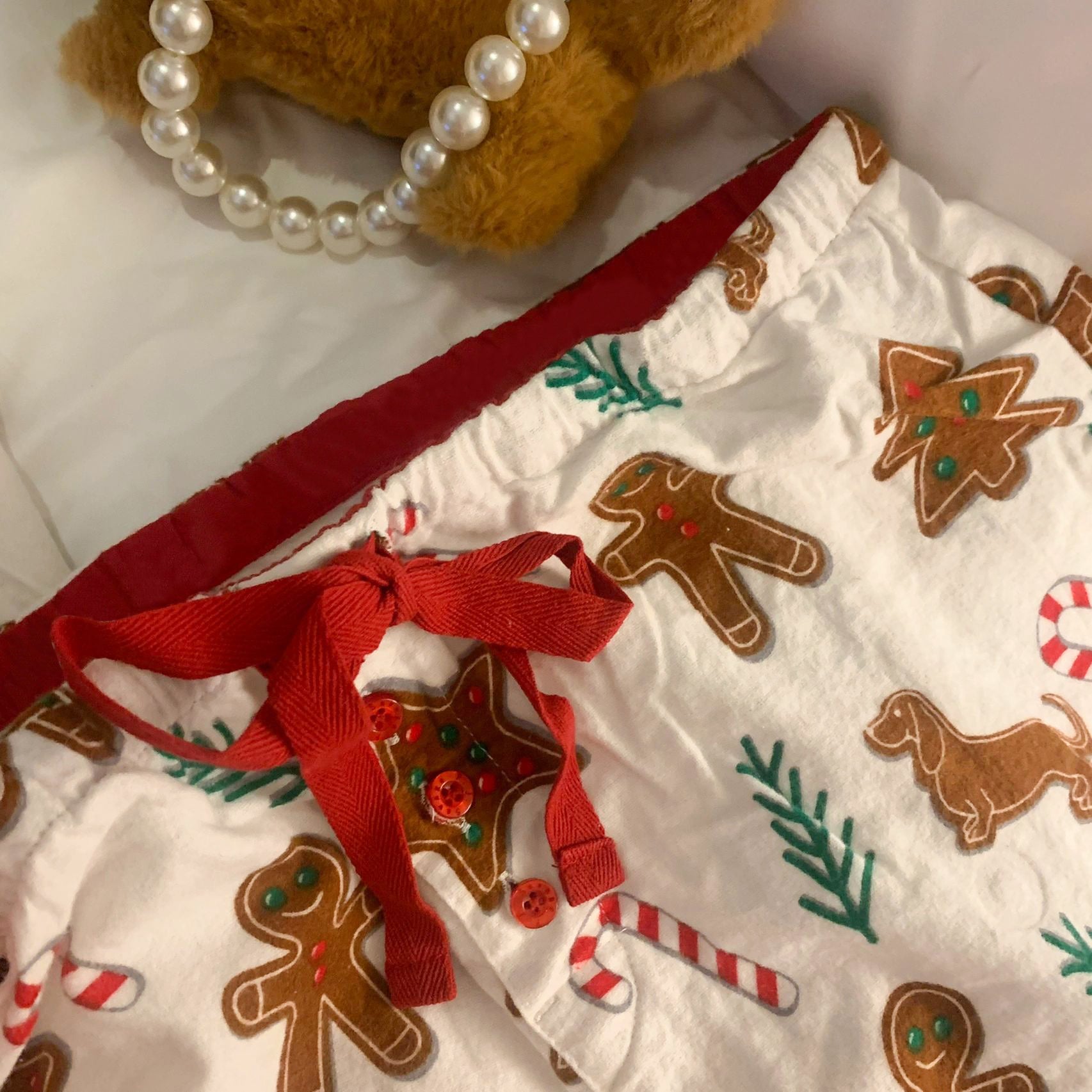 Cartoon Printed Long Sleeved Pajamas For Women