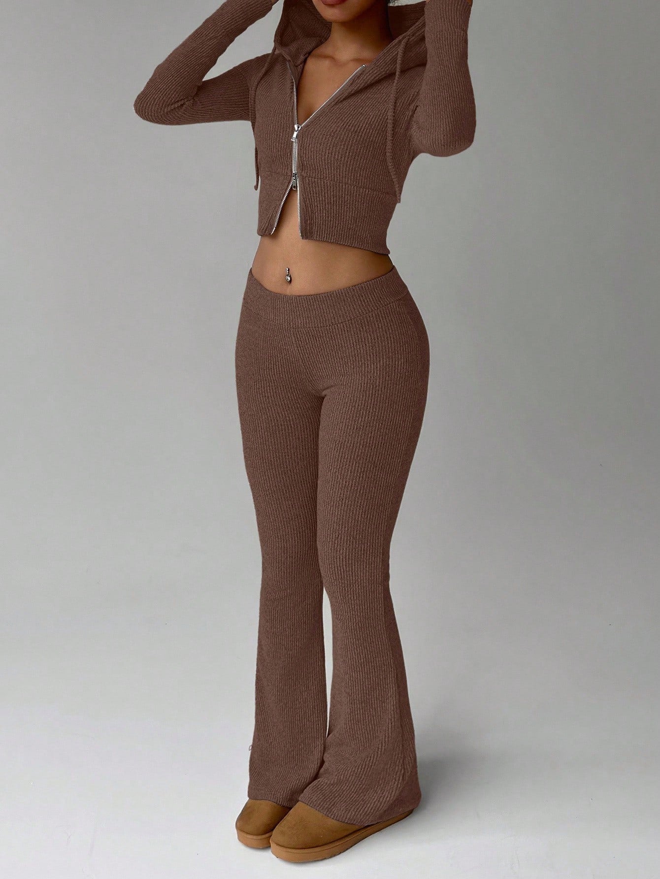 Autumn And Winter Casual Two-piece Suit Women