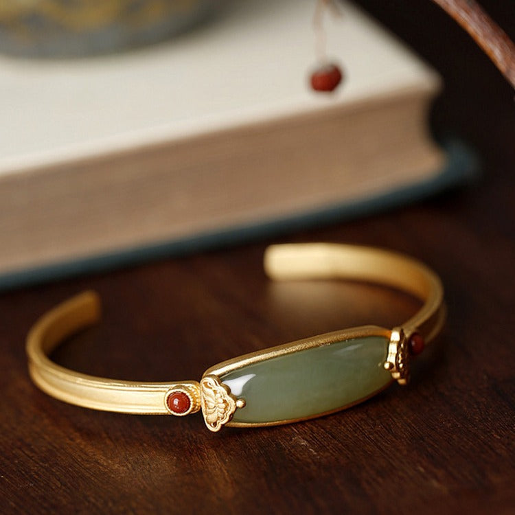 Original Pure Silver Handcrafted Gold Bracelet