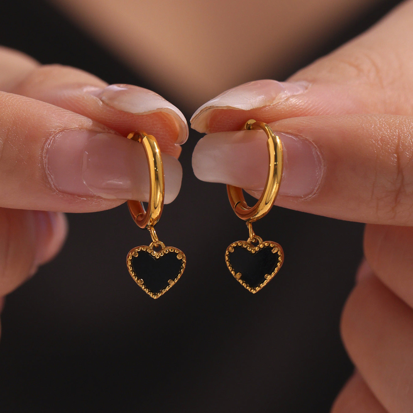 Womens Elegant Stainless Steel Earrings That Retain Their Color