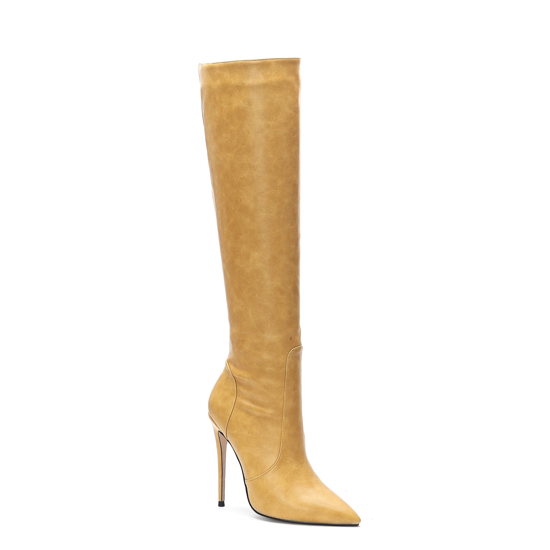 New Small Wide High Stiletto Heel Fashion Boots
