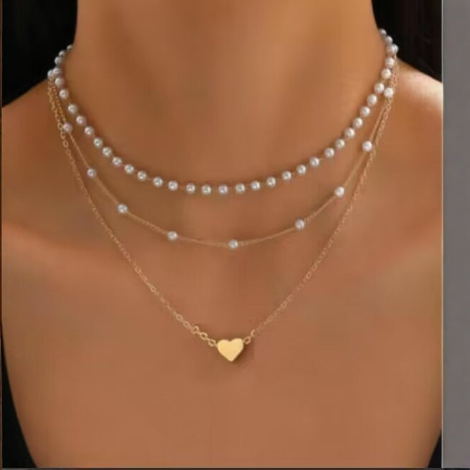 Bow-knot Clavicle-length Tassel Pendant Necklace