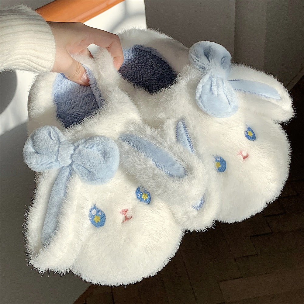 Autumn And Winter Home Indoor Confinement Toe Box Soft Bottom Slippers