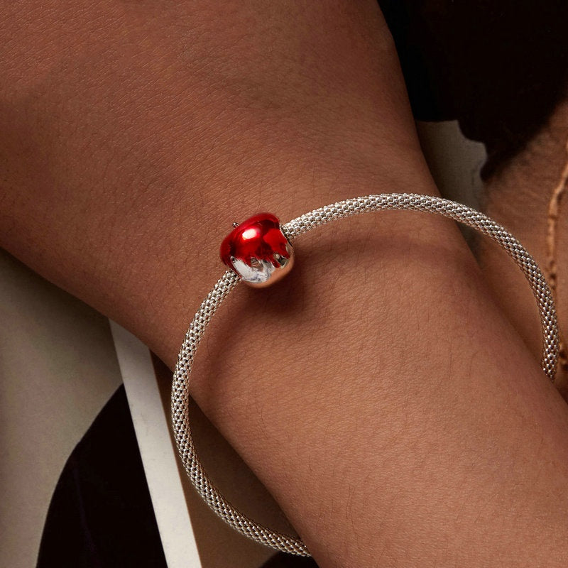 Christmas S925 Sterling Silver Diy Bracelet String Beads