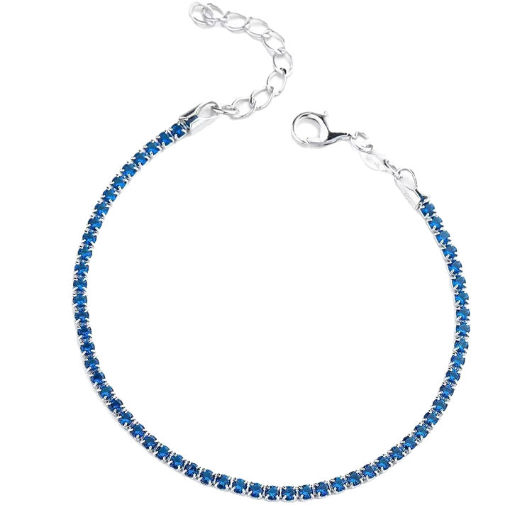 Elegant Full-diamond 12th-birthday Bracelet With A Sophisticated Vibe