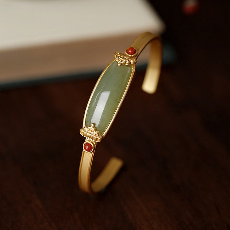 Original Pure Silver Handcrafted Gold Bracelet