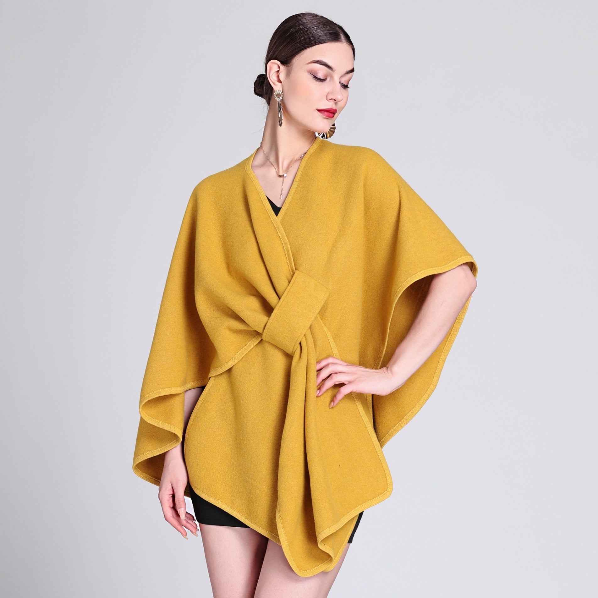 Fashion Shawl Cape Outer Wear