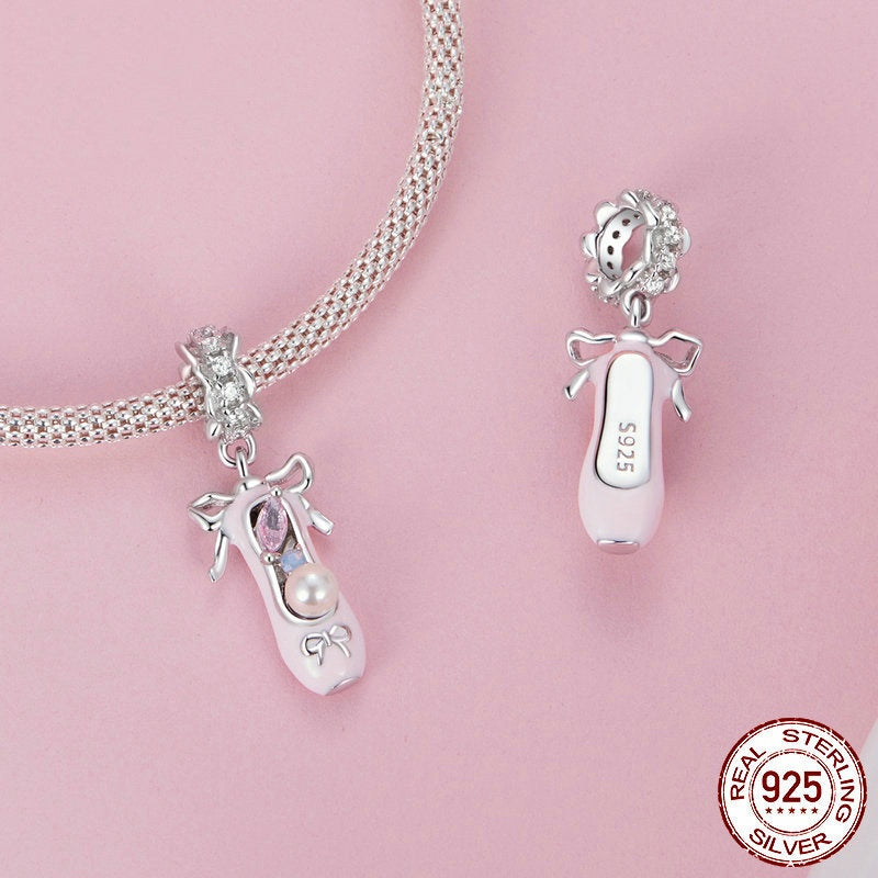 Pendant S925 Sterling Silver Nano Opal Diy Beaded