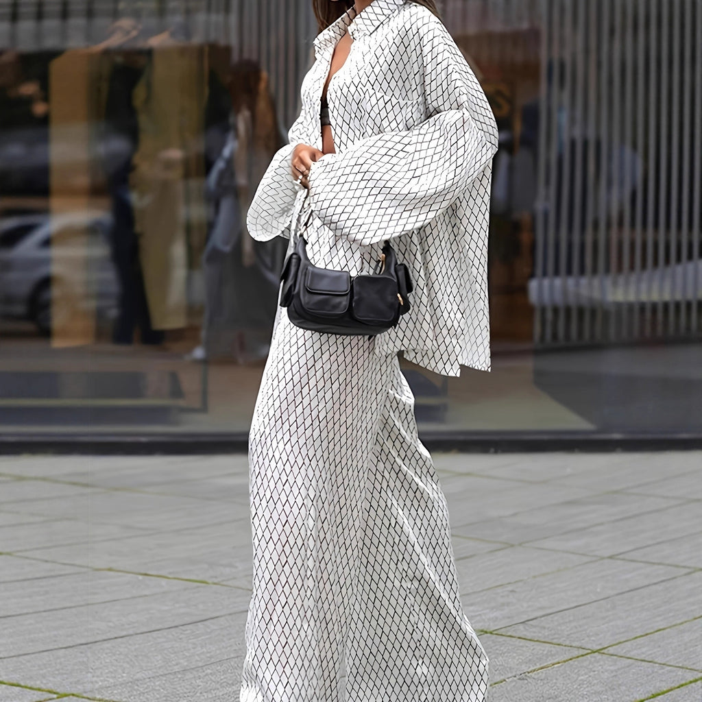 European And American Long-sleeved Trousers Summer Thin Women