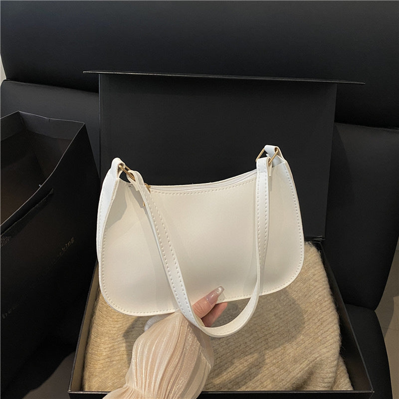 Womens Korean-style Versatile Niche Single-shoulder Bag