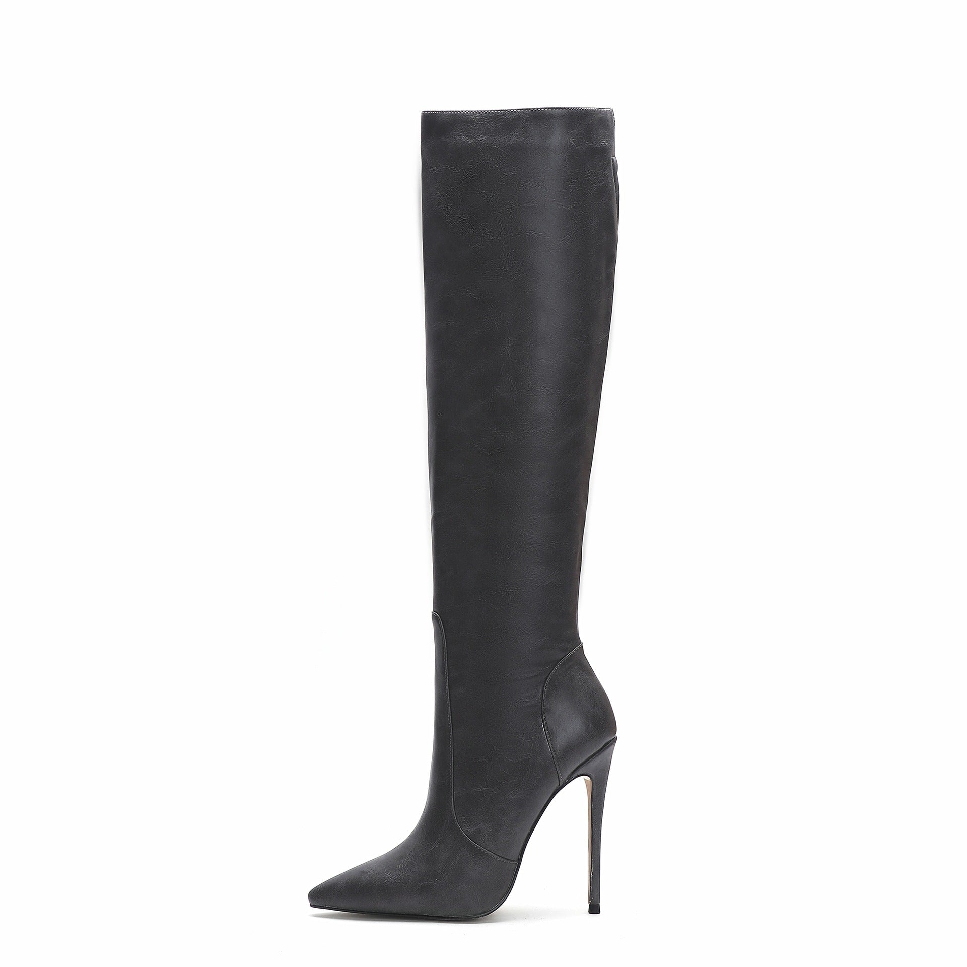 New Small Wide High Stiletto Heel Fashion Boots
