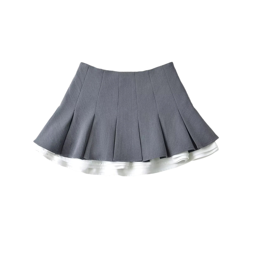 Ballet Style High Waist Hot Girl Sexy Half-length Pleated Skirt