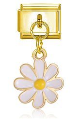 Italian-style Modular Gold Bracelet Accessory Pendant