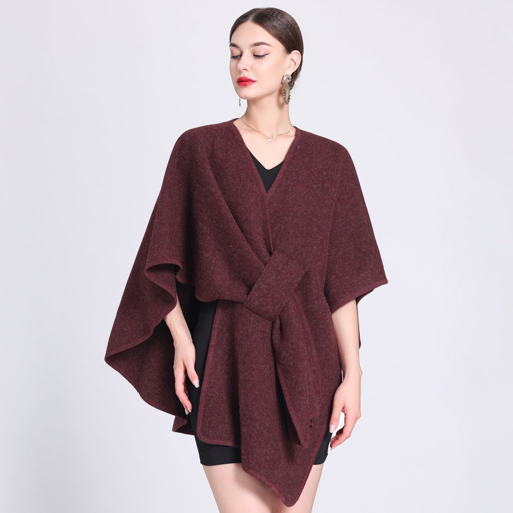 Fashion Shawl Cape Outer Wear