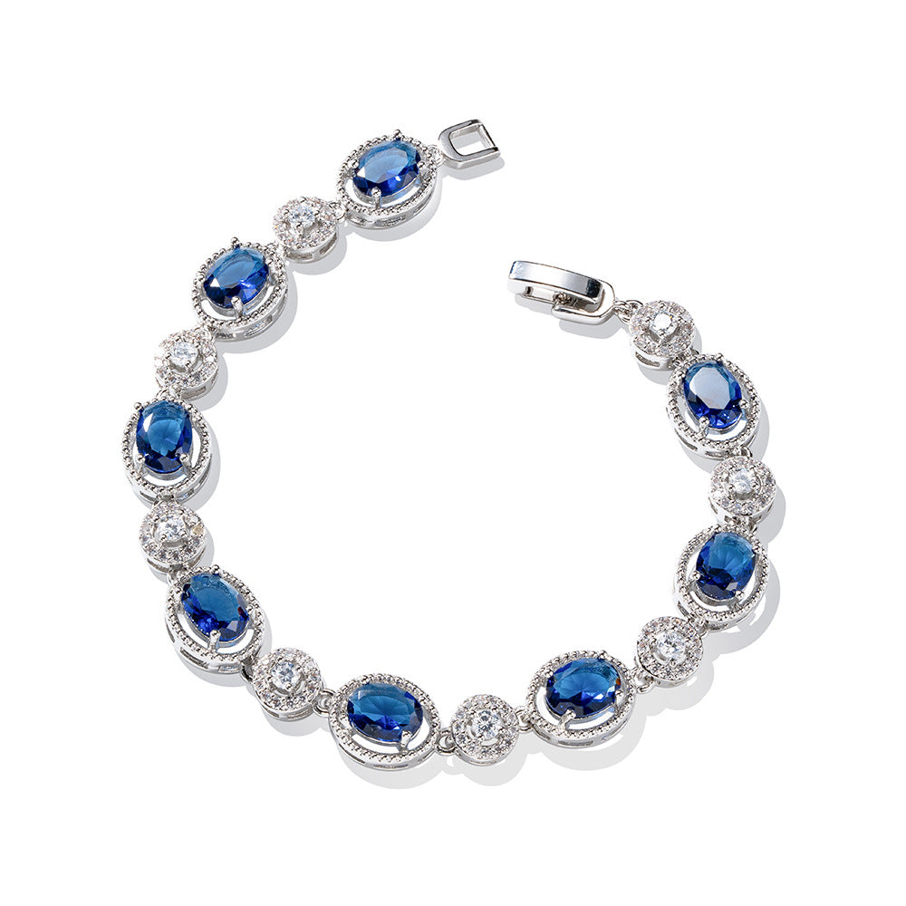 Retro Refined Geometric Oval Bracelet An Elegant Piece Of Jewelry