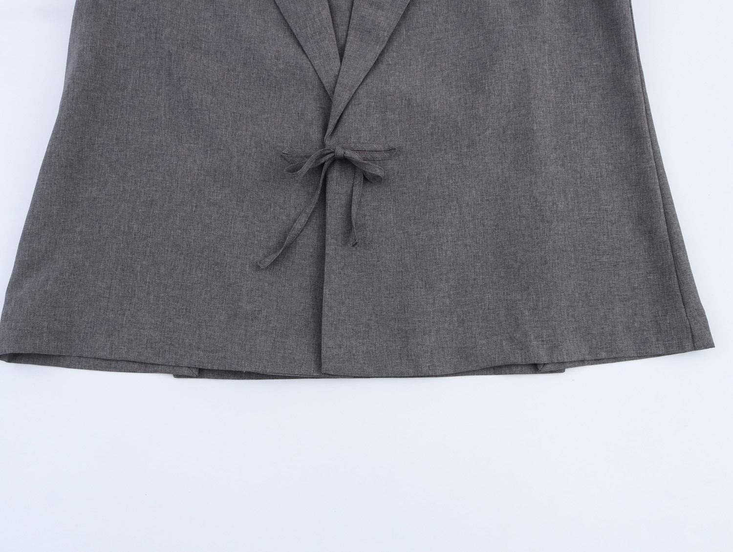 Small New Spring And Autumn Linen Minimalist Blazer