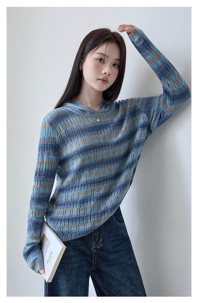 New Fashion Striped Sweater For Women