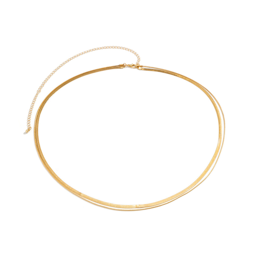 Multi-layer Sexy Snake Bone Tassel Five-pointed Star Waist Chain