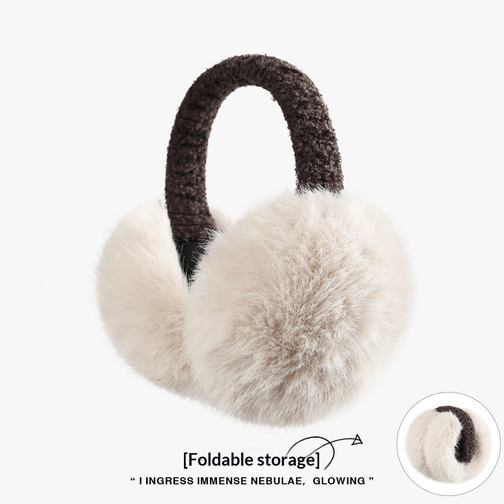 Womens Plush Warm Ear Muffs To Help Prevent Frostbite