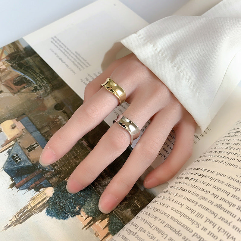 Stylish And Minimalist Alloy Ring For Women