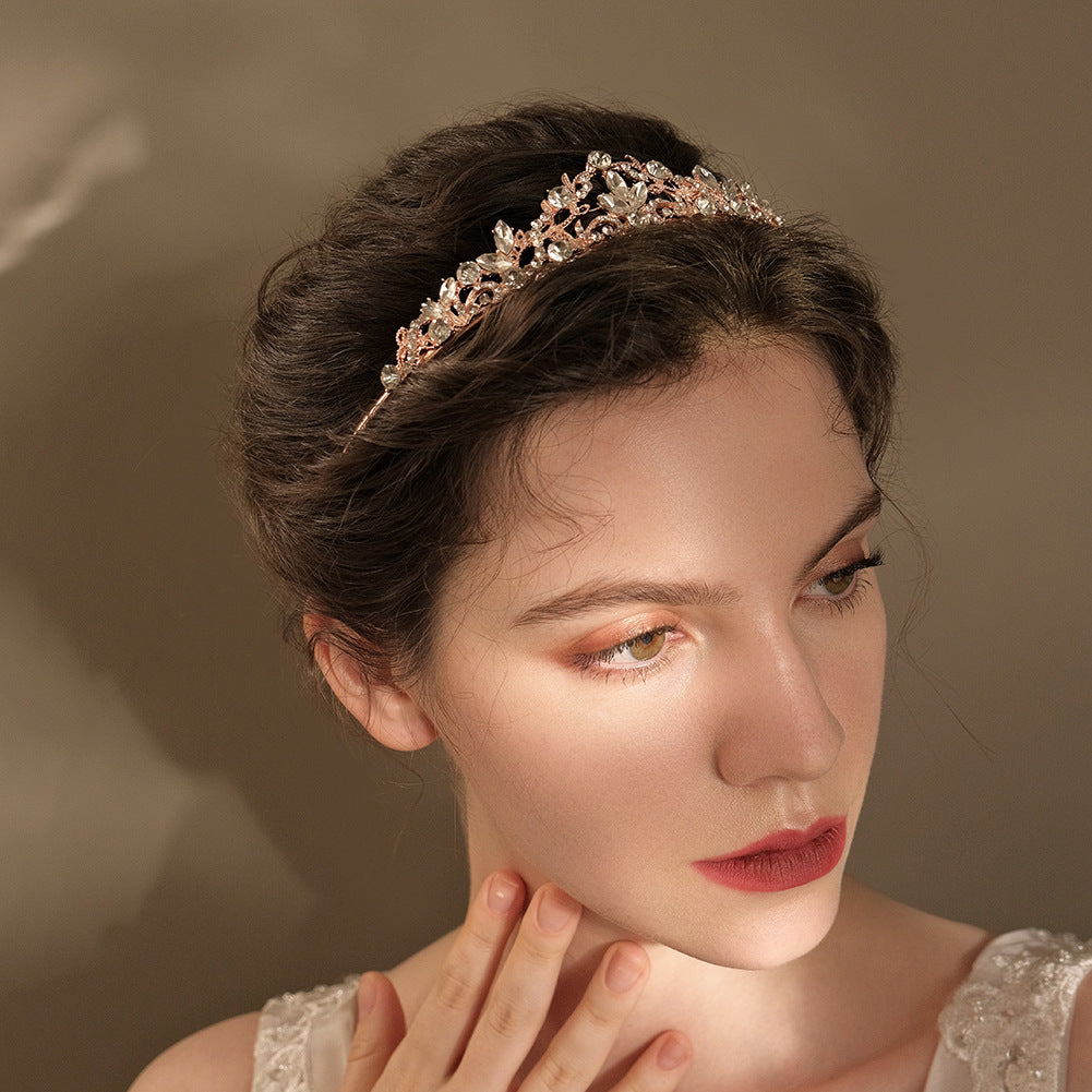 Bridal Headband Crown Vintage Headwear