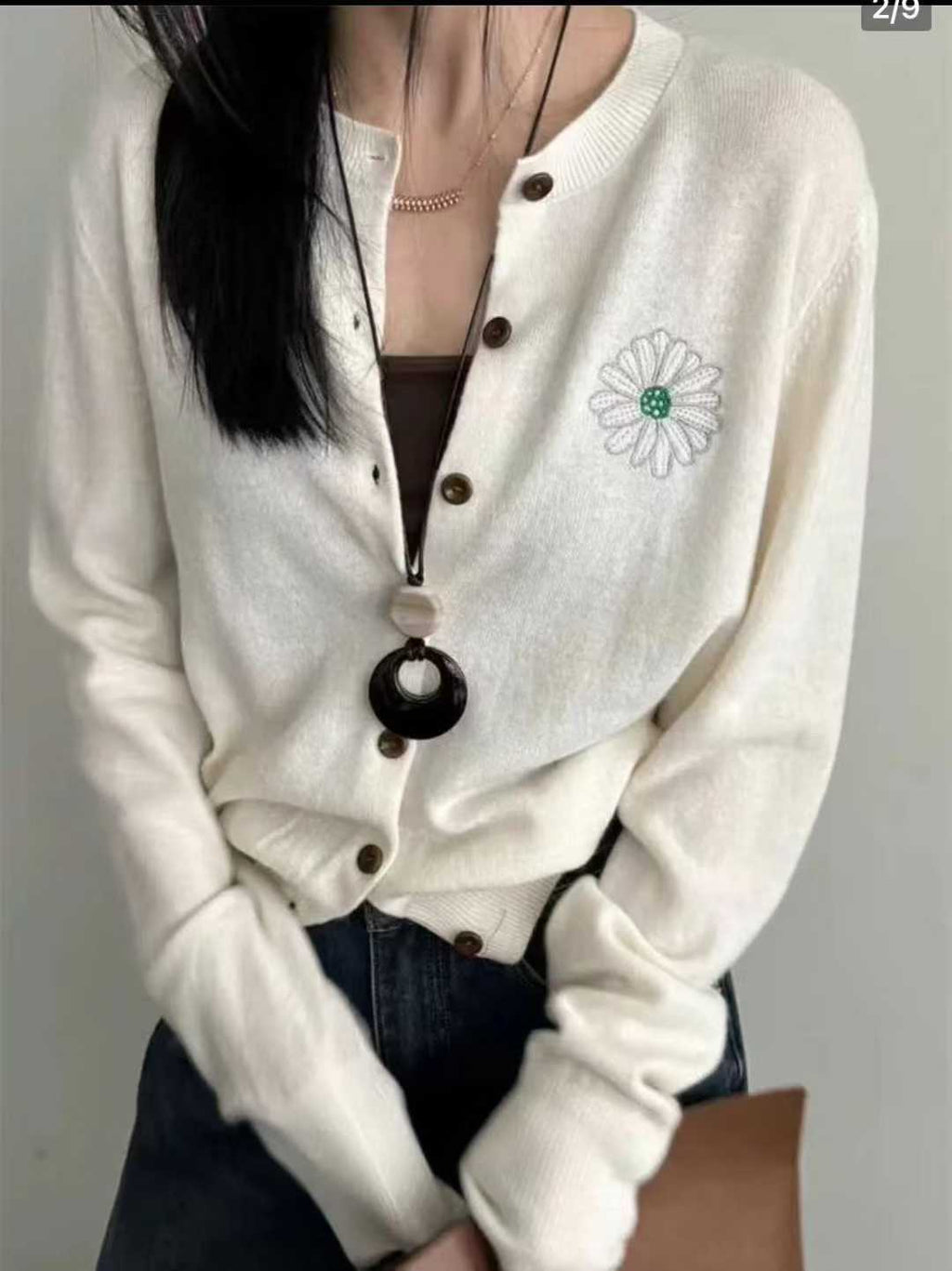 Early Autumn Idle Style Women Wear Sweater Cardigan Coat