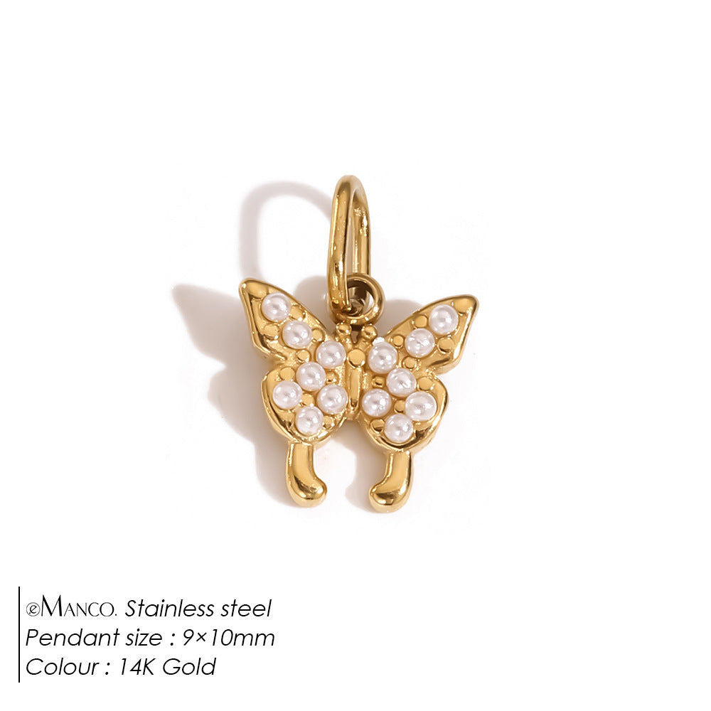 Butterfly Bracelet And Stud Earringsstylish