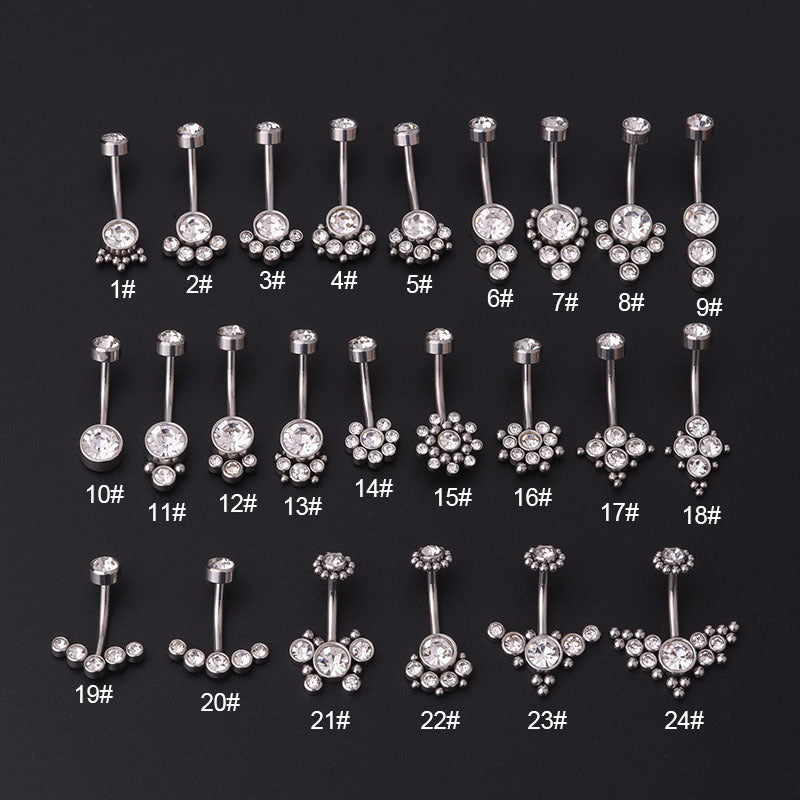 New Popular Stainless Steel Sexy Navel Stud