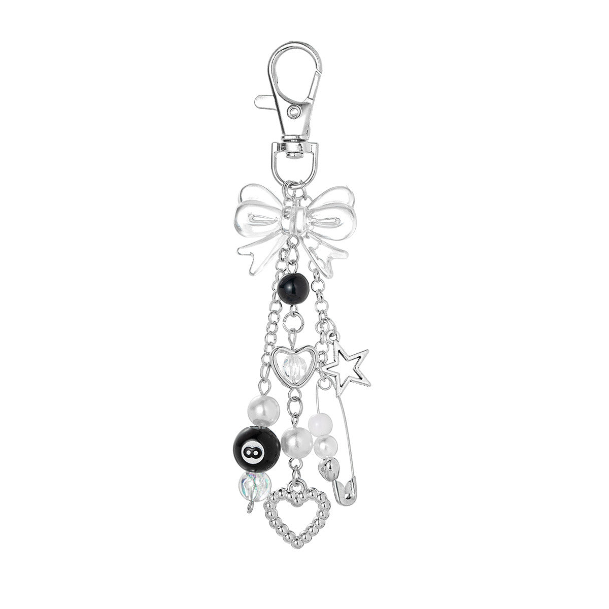 Fashionable And Personalized Gothic Keychain Pendant
