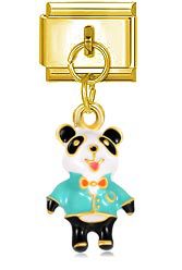 Italian-style Modular Gold Bracelet Accessory Pendant