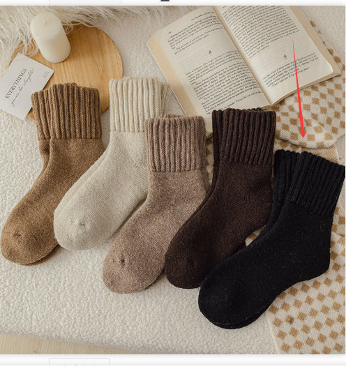 Wool Socks Children Tube Socks Winter Thickening